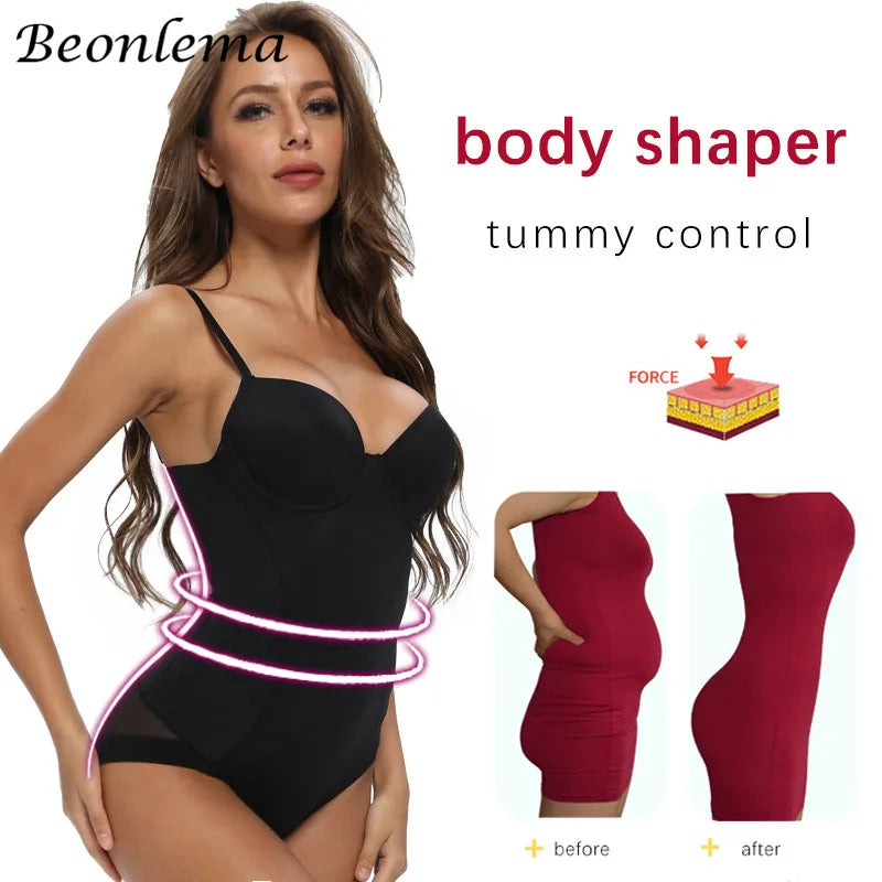 Lace Detail Sculpting Shapewear Bodysuit