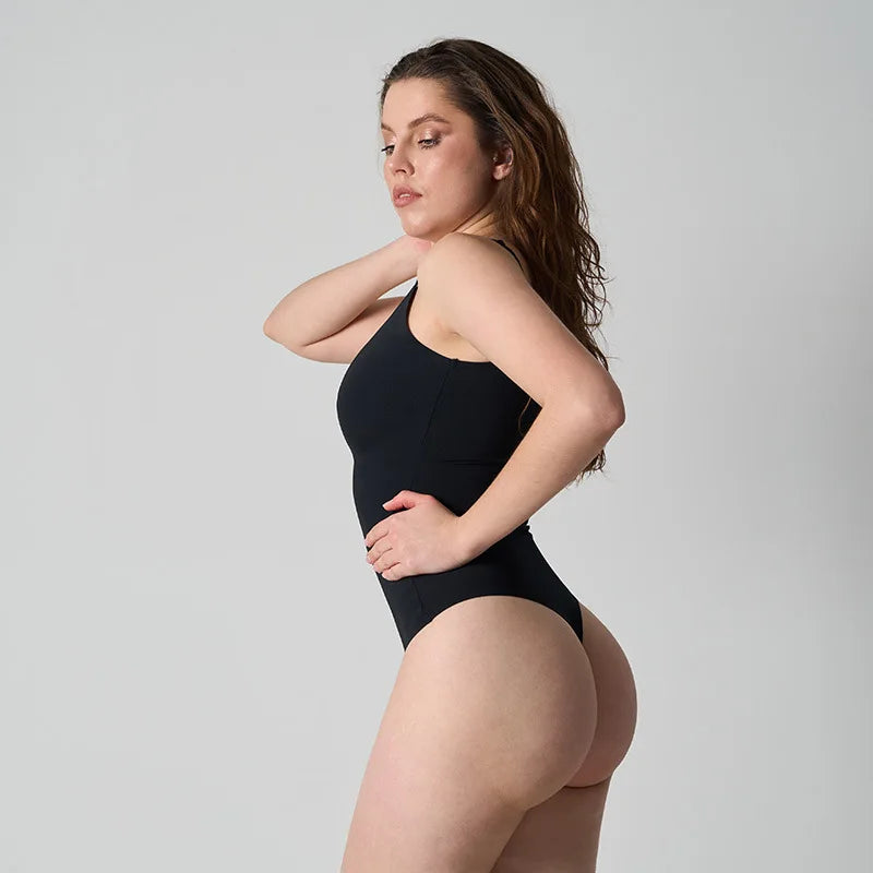 V-Neck Seamless Sculpting Bodysuit