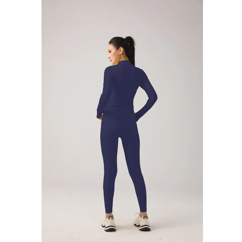 Long Sleeve Yoga Leggings Set