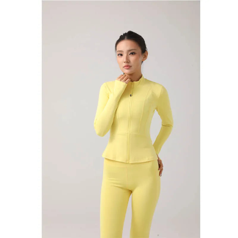 Long Sleeve Yoga Leggings Set