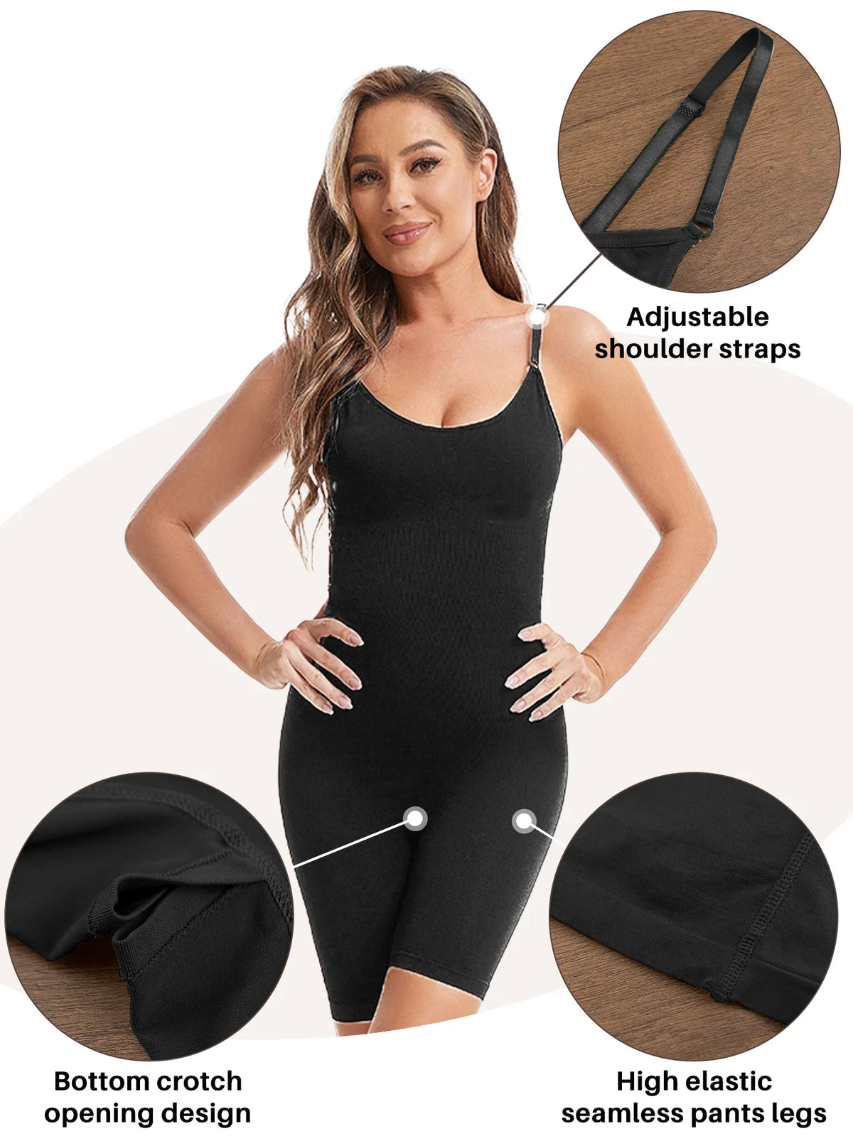 Seamless Butt Lifting Shapewear Bodysuit