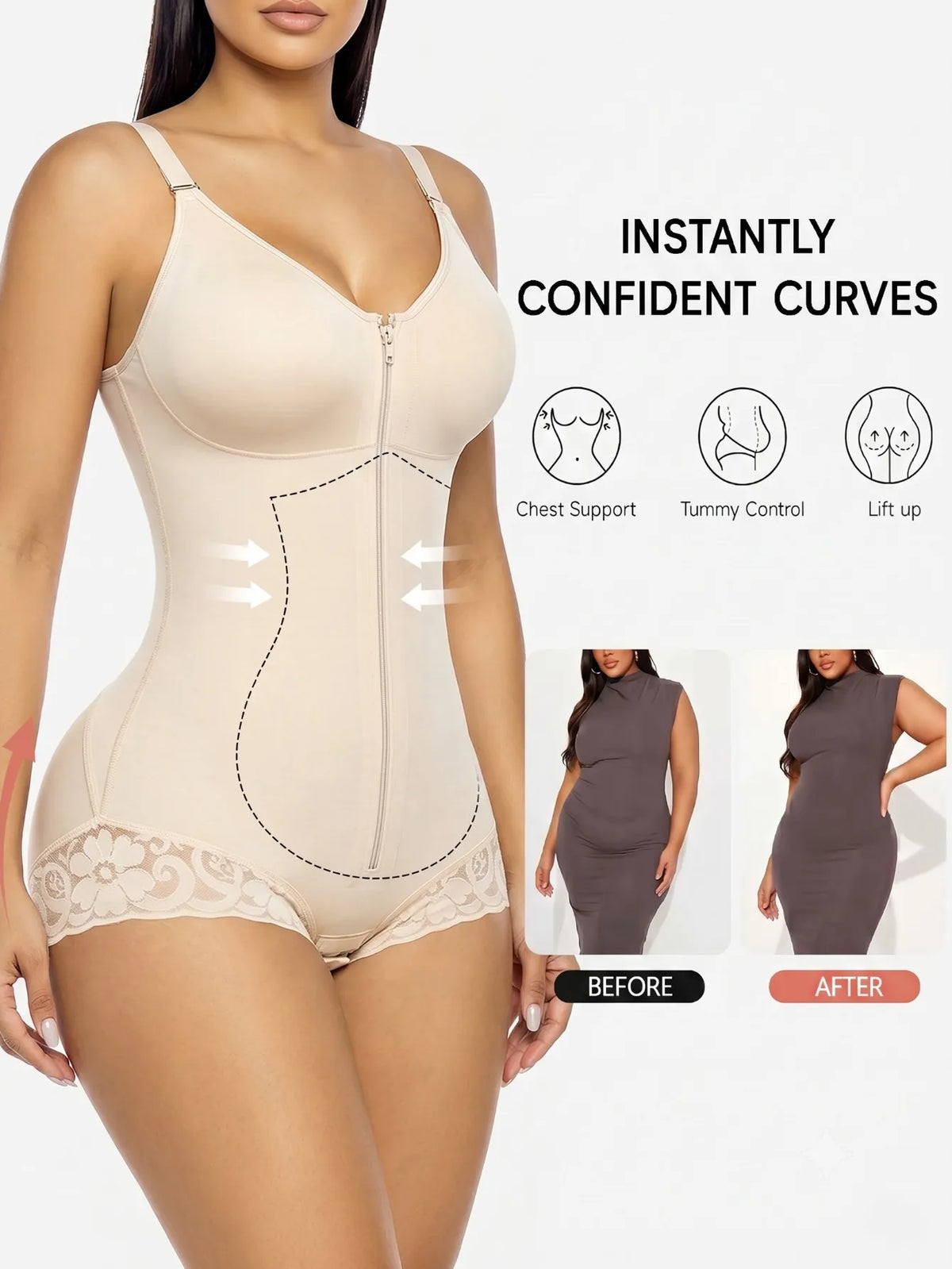 Postpartum Compression Shaping Bodysuit