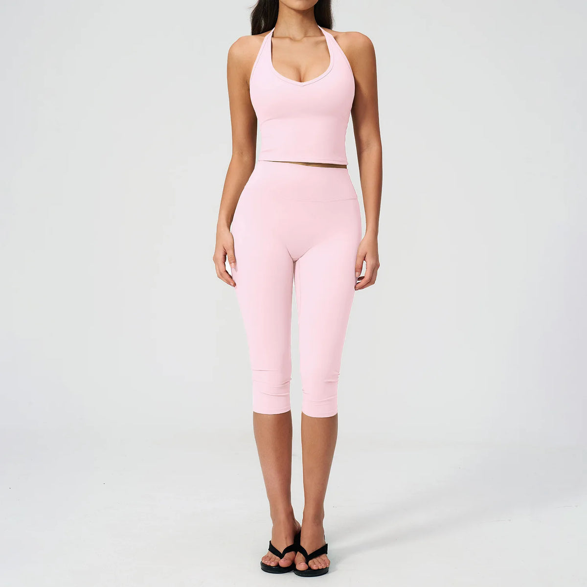 High Waist Capri Yoga Set