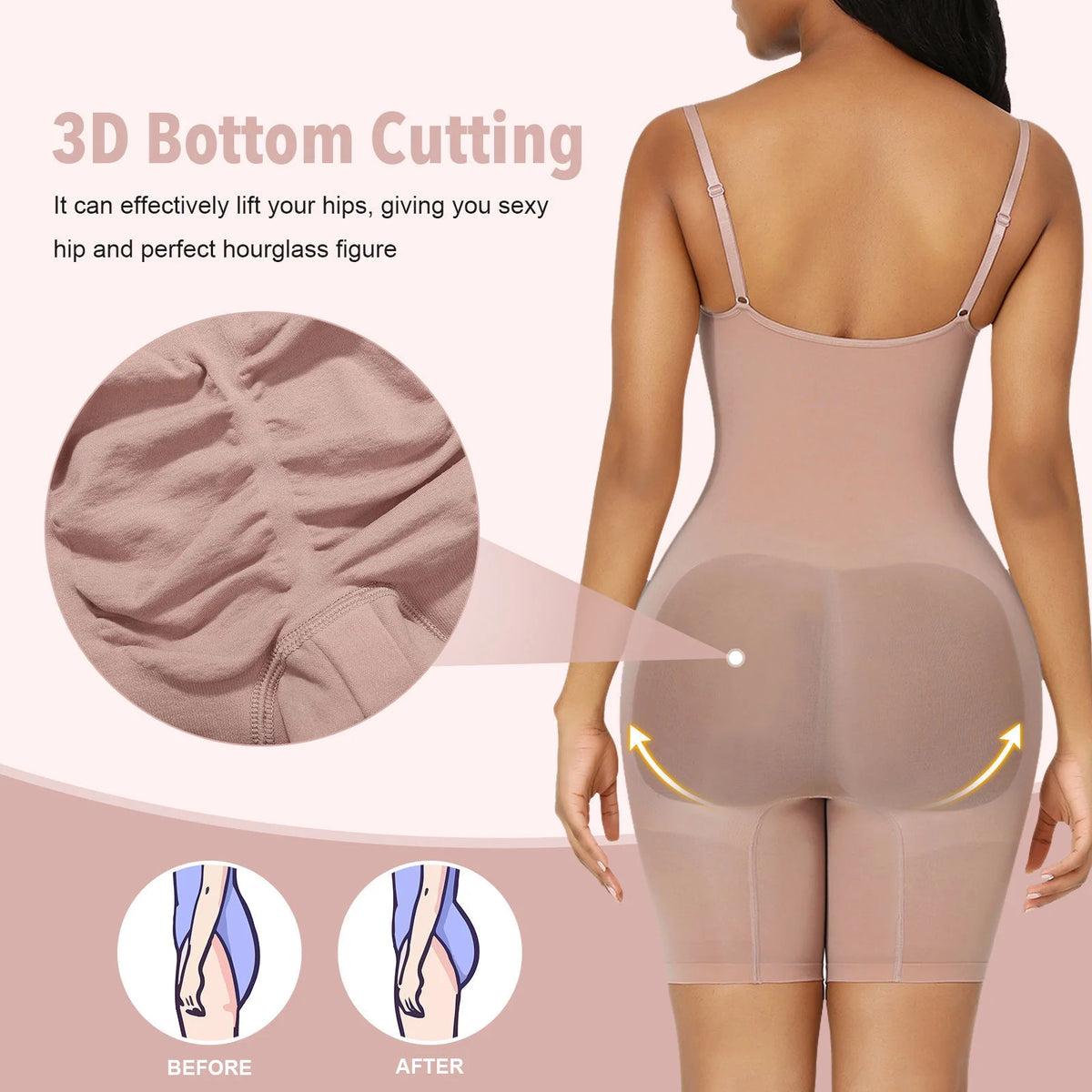 Tummy Control Sculpting Shapewear Bodysuit