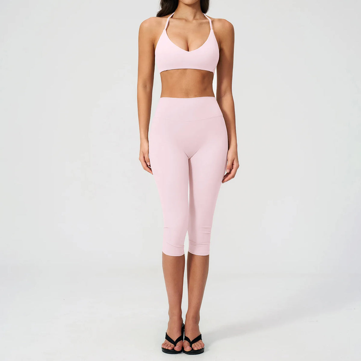 High Waist Capri Yoga Set