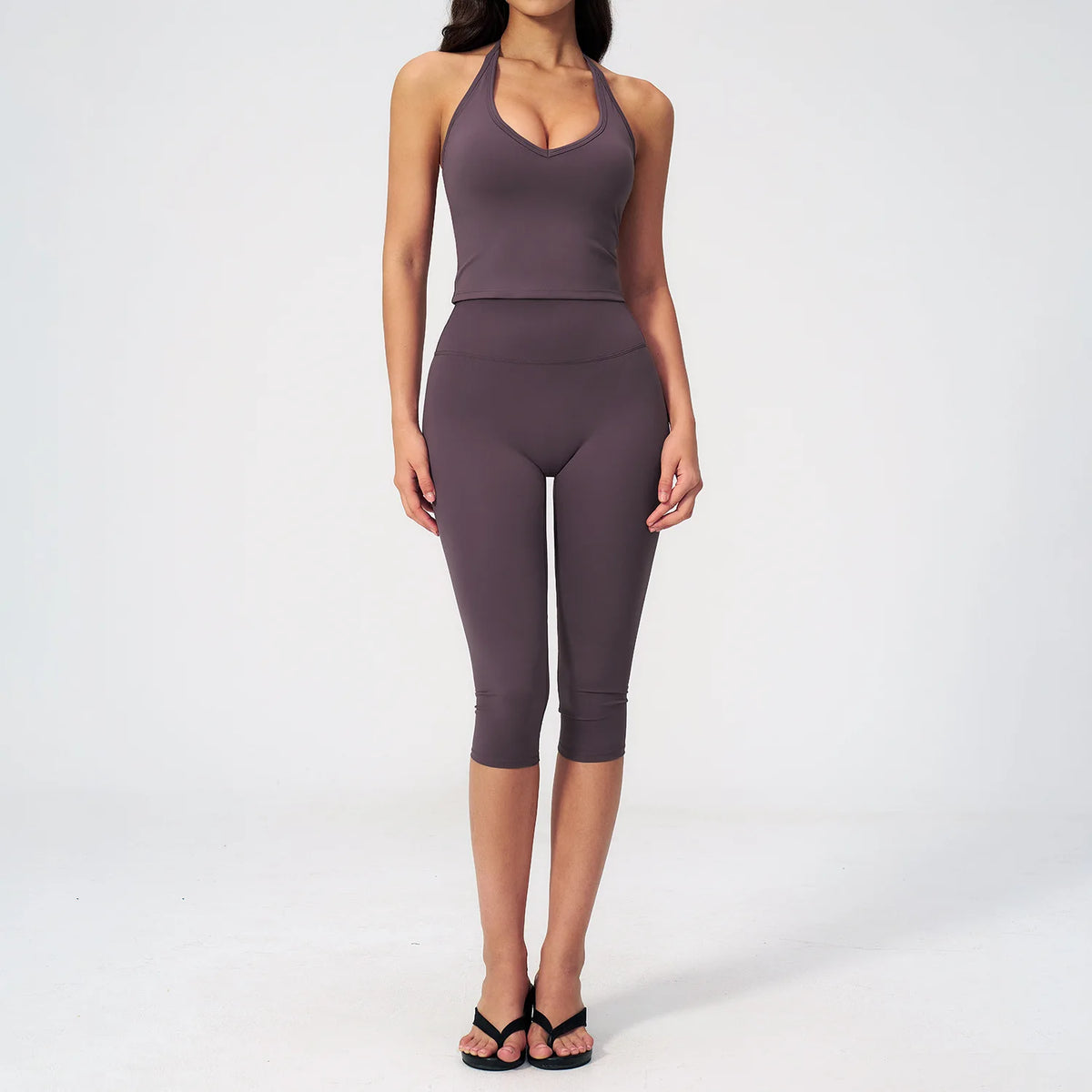 High Waist Capri Yoga Set