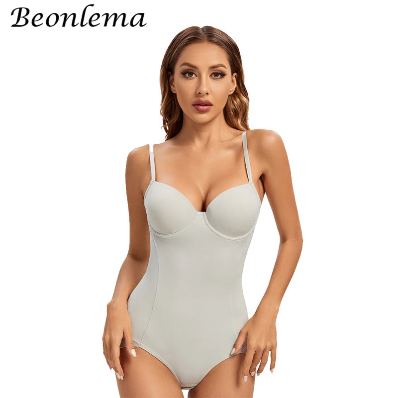 Lace Detail Sculpting Shapewear Bodysuit