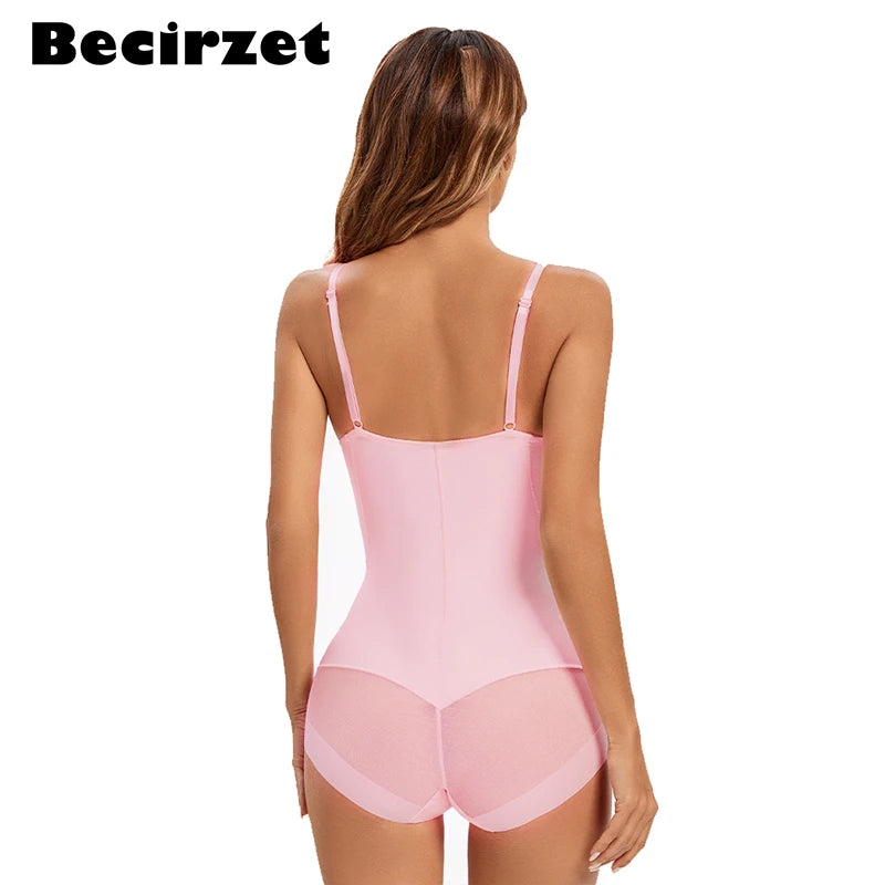 Strap Sculpting Push-Up Shapewear Bodysuit
