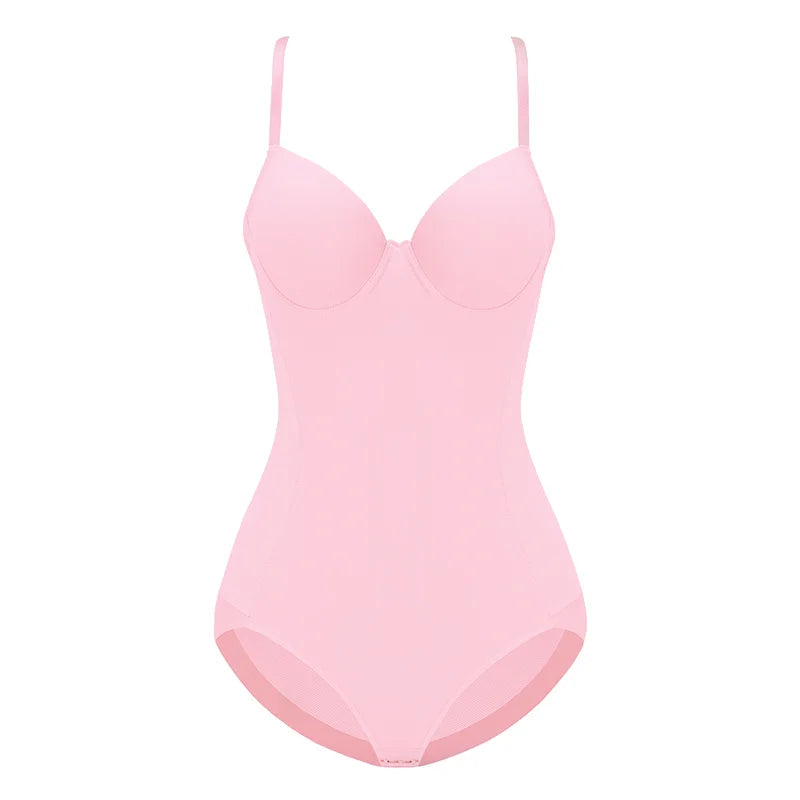 Strap Sculpting Push-Up Shapewear Bodysuit