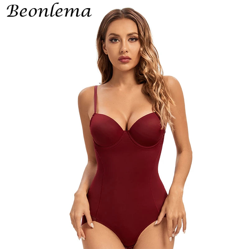 Lace Detail Sculpting Shapewear Bodysuit