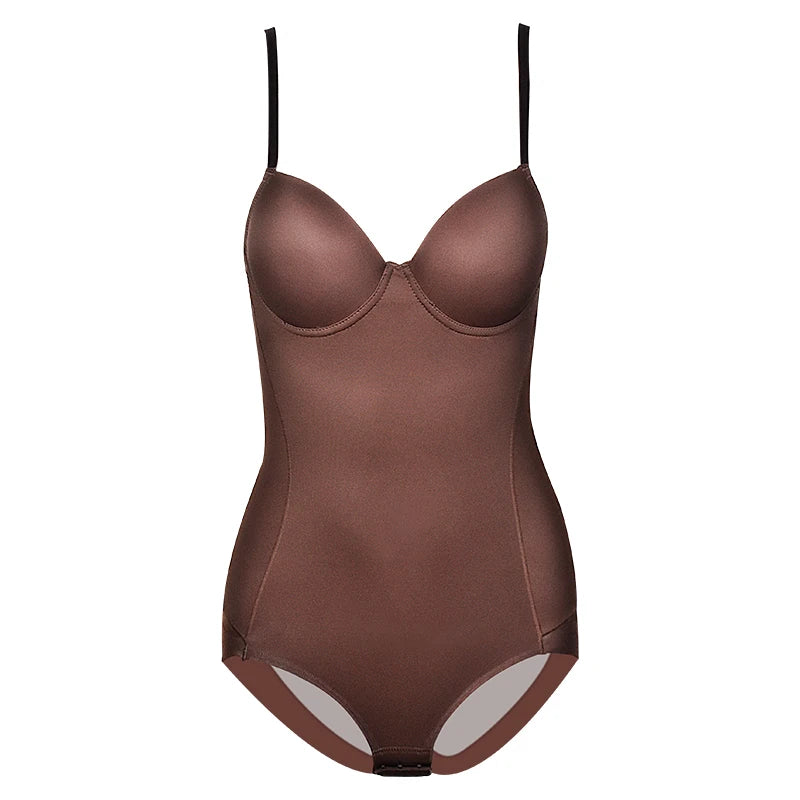 Strap Sculpting Push-Up Shapewear Bodysuit
