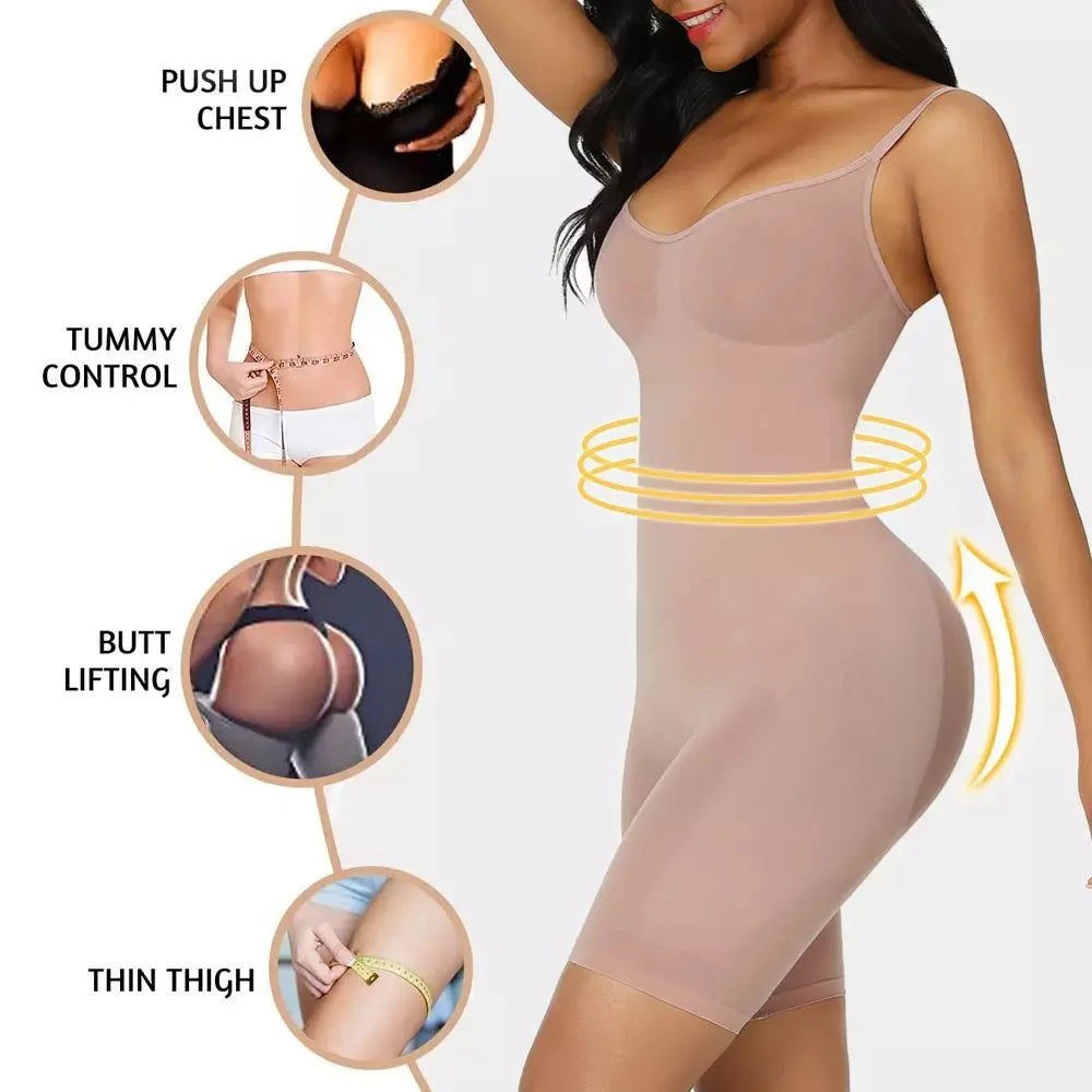 Tummy Control Sculpting Shapewear Bodysuit