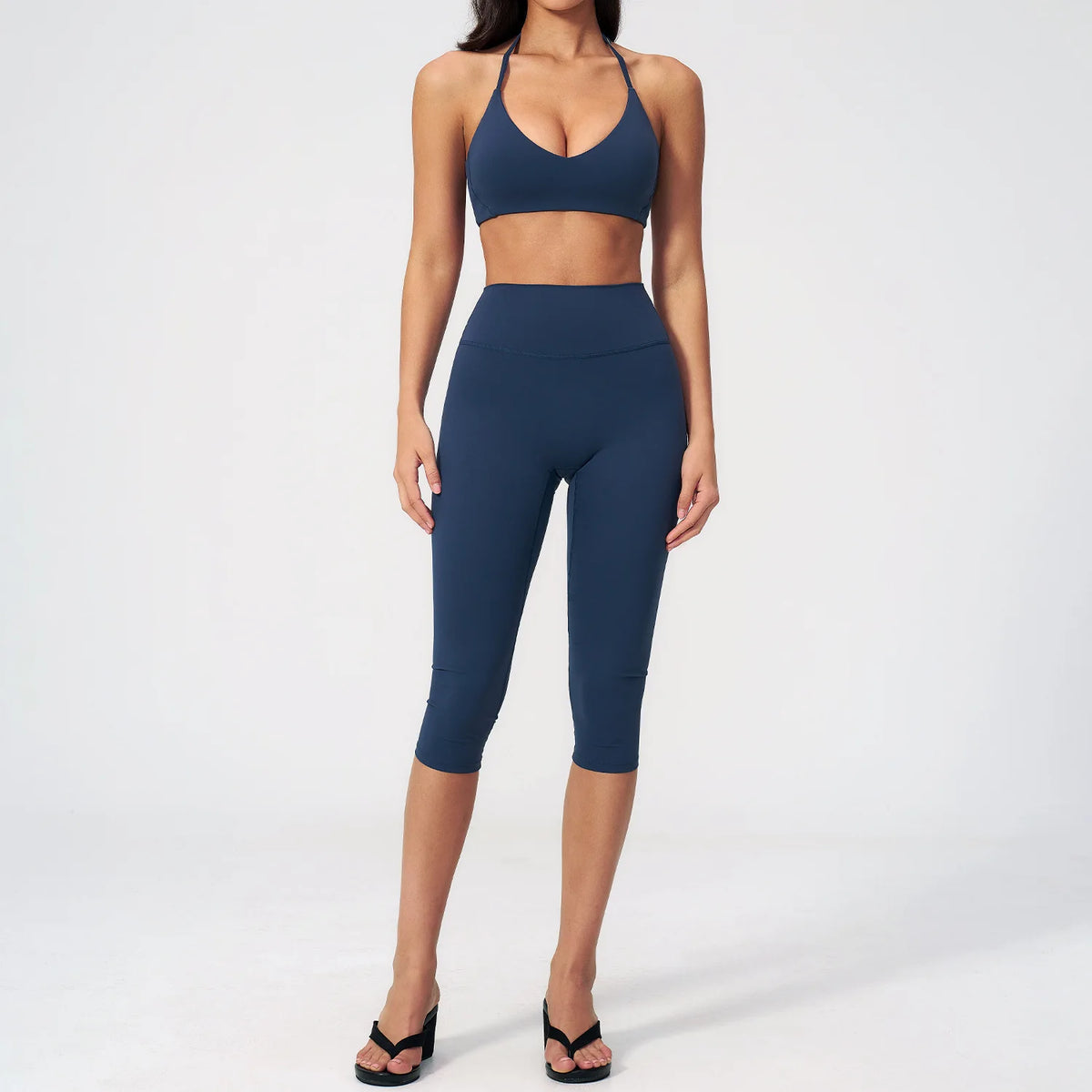 High Waist Capri Yoga Set